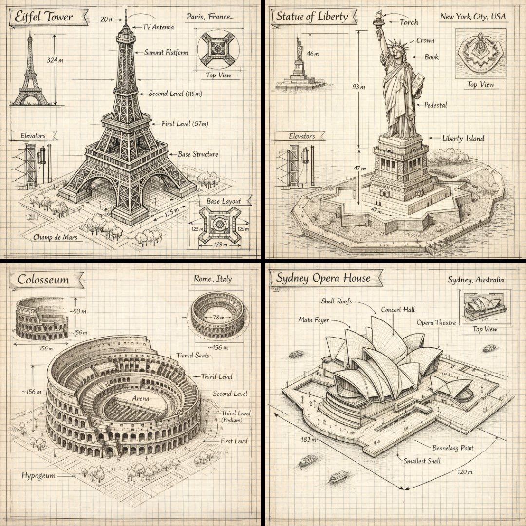 a hand drawn isometric schematic diagram of . 1080x1080 dimension.
