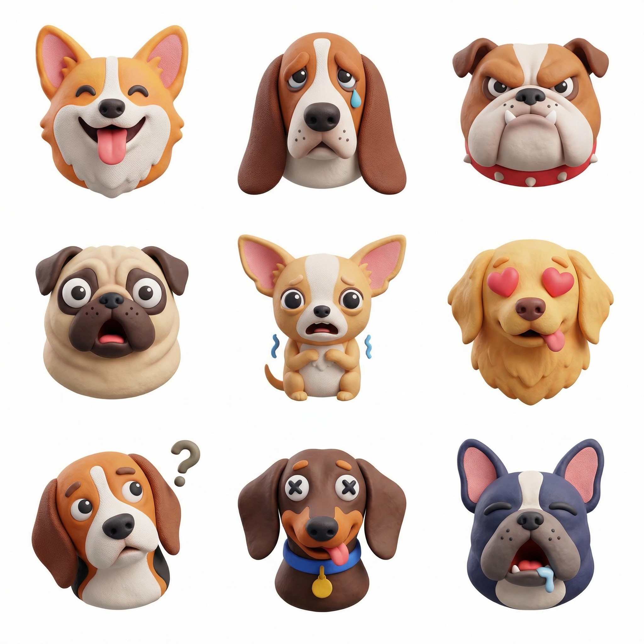 Create a collection of icons representing , they belong together as a single th...